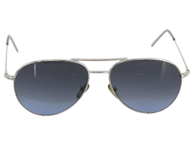 Gafas de sol GUCCI metal azul Auth bs34197 - vista 2