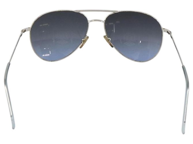 Gafas de sol GUCCI metal azul Auth bs34197 - vista 3