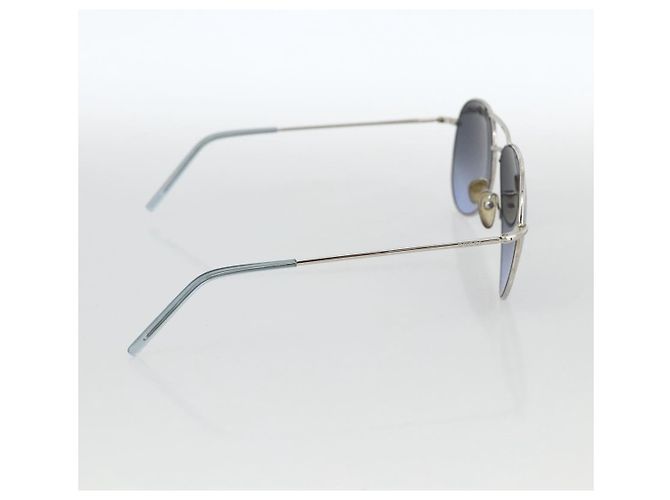 Gafas de sol GUCCI metal azul Auth bs34197 - vista 4