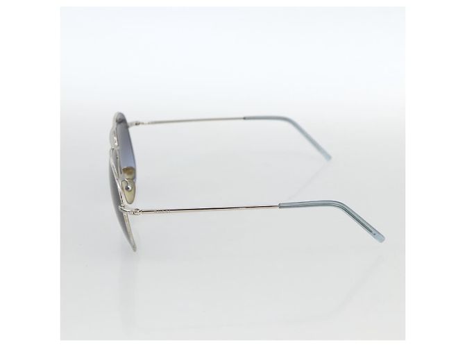 Gafas de sol GUCCI metal azul Auth bs34197 - vista 5