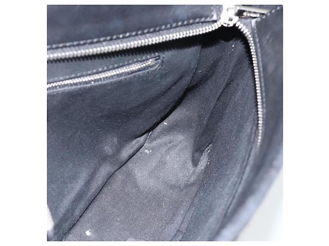Borsa a mano in lana con motivo Nova Check Burberry Nera Auth YKZ271A Nero - vista 17