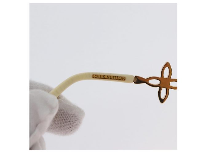 Gafas de sol LOUIS VUITTON de plástico blancas Z0086E LV Auth BSZ560M Blanco - vista 11