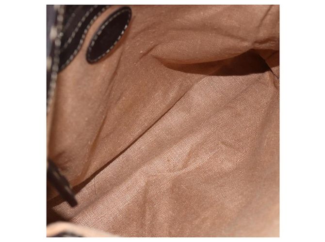 FENDI Schultertasche aus Leder Braun Silber Authentisch ka3356A - Ansicht 17