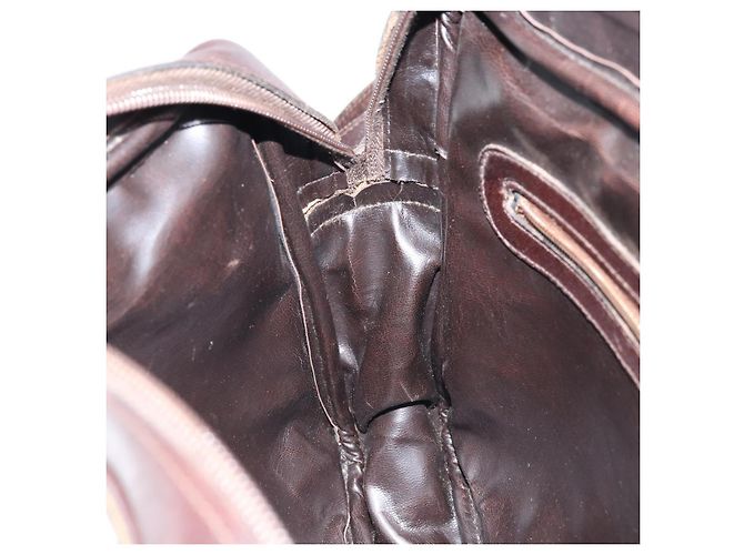 Borsa a Spalla in Tela Zucca FENDI Nera Marrone Auth ARZ659 Nero - vista 19