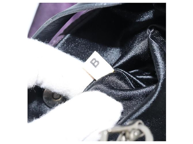 Pochette Accessorio PRADA Nylon Viola Argento Auth LNZ663 Porpora - vista 21