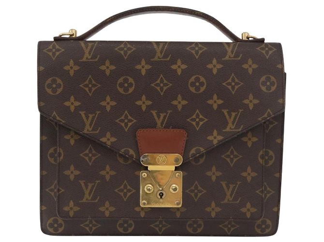 LOUIS VUITTON Borsa a Mano Monceau 28 Monogram 2way M51185 LV Auth ka3273 Monogramma - vista 13