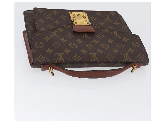 LOUIS VUITTON Borsa a Mano Monceau 28 Monogram 2way M51185 LV Auth ka3273 Monogramma - vista 6