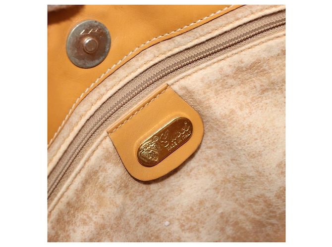 Gucci Borsa a Spalla Micro GG Supreme PVC Beige Oro 001 110 0077 Auth mr2161 D'oro - vista 15