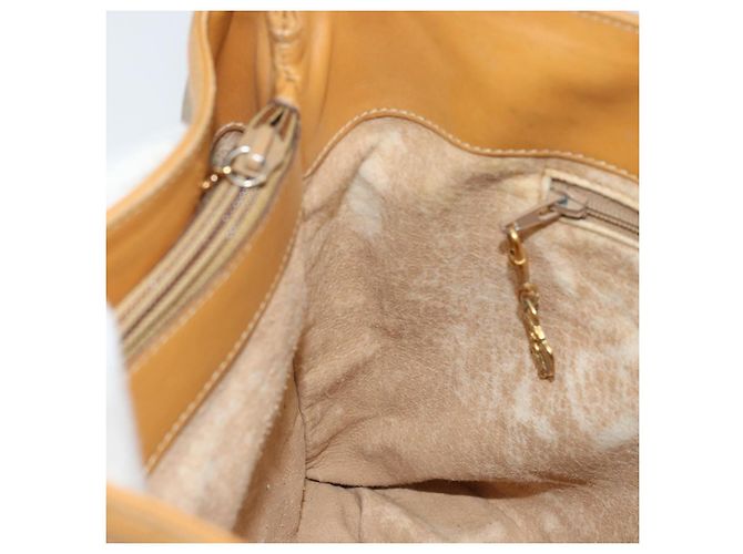 Gucci Borsa a Spalla Micro GG Supreme PVC Beige Oro 001 110 0077 Auth mr2161 D'oro - vista 18