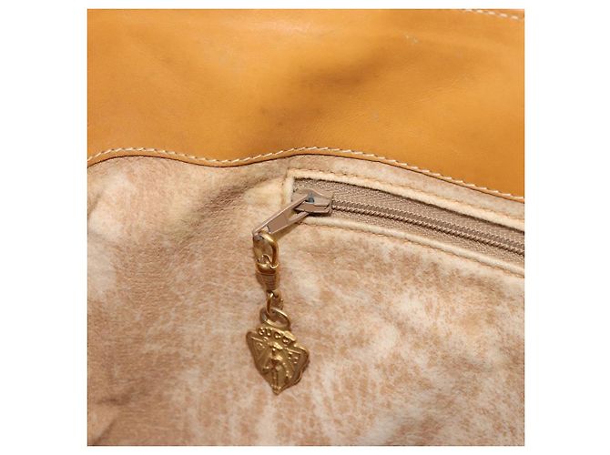 Gucci Borsa a Spalla Micro GG Supreme PVC Beige Oro 001 110 0077 Auth mr2161 D'oro - vista 19
