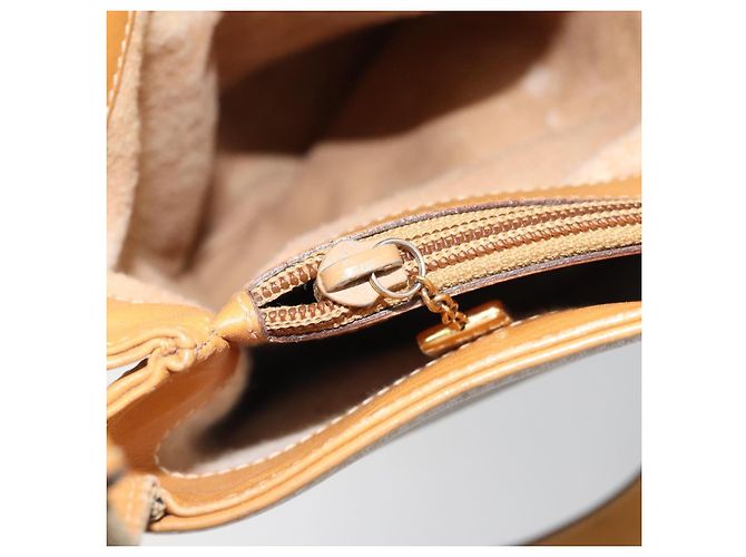 Gucci Borsa a Spalla Micro GG Supreme PVC Beige Oro 001 110 0077 Auth mr2161 D'oro - vista 21