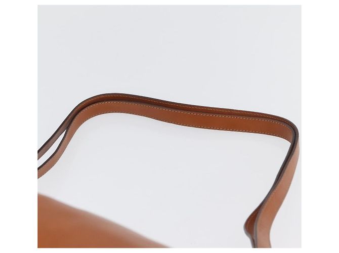 Céline Borsa a spalla in tela Macadam CELINE in pelle PVC marrone oro Auth ARZ131A D'oro - vista 8