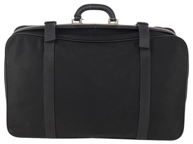 Borsa Boston PRADA in nylon nero argento autentica 173960A - vista 3