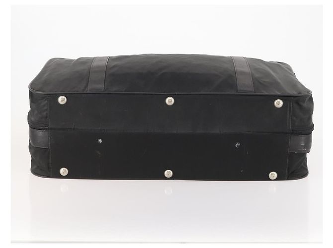 Borsa Boston PRADA in nylon nero argento autentica 173960A - vista 9