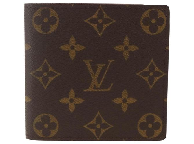 LOUIS VUITTON Monograma Cartera Bifold Marco M61675 LV Auth gh1887 - vista 13
