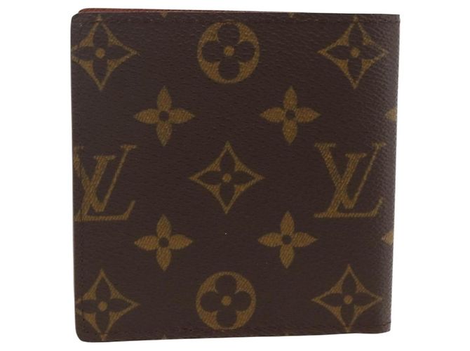 LOUIS VUITTON Monograma Cartera Bifold Marco M61675 LV Auth gh1887 - vista 2