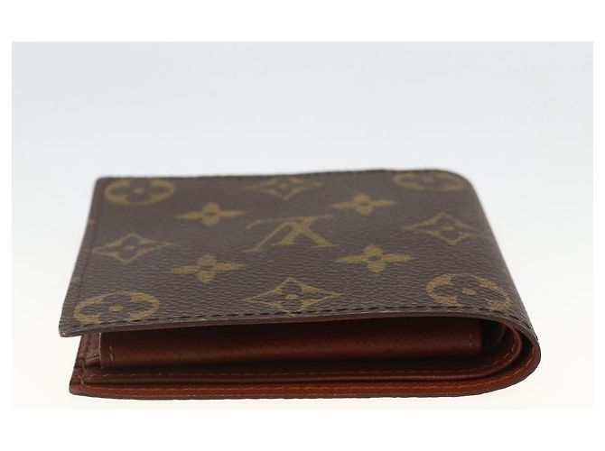 LOUIS VUITTON Monograma Cartera Bifold Marco M61675 LV Auth gh1887 - vista 5
