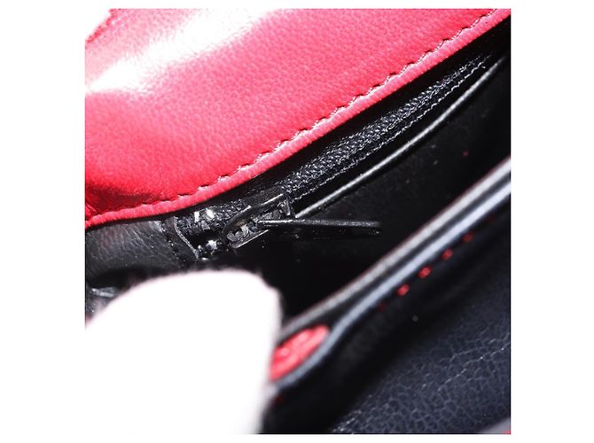 BALLY Borsa a Mano in Pelle 2 vie Rossa Oro Auth YKZ519A Rosso D'oro - vista 22