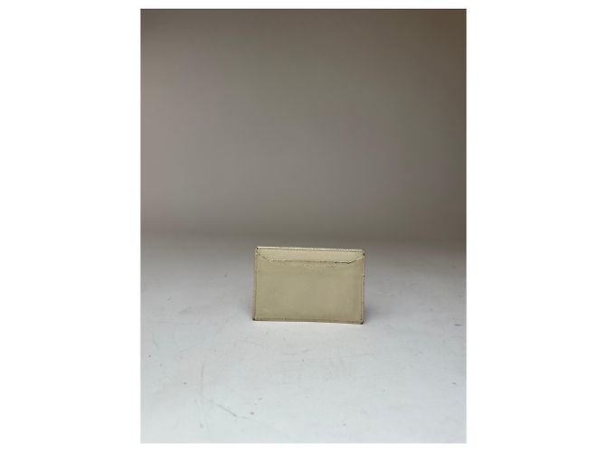 Vintage Prada Leather Card Holder White - view 10