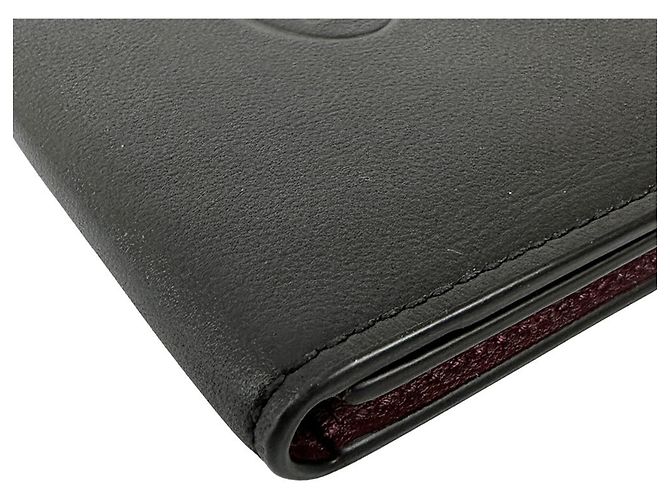 Cartier Black Leather Card Case - view 4