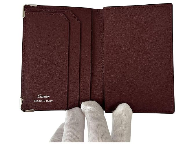 Cartier Black Leather Card Case - view 6