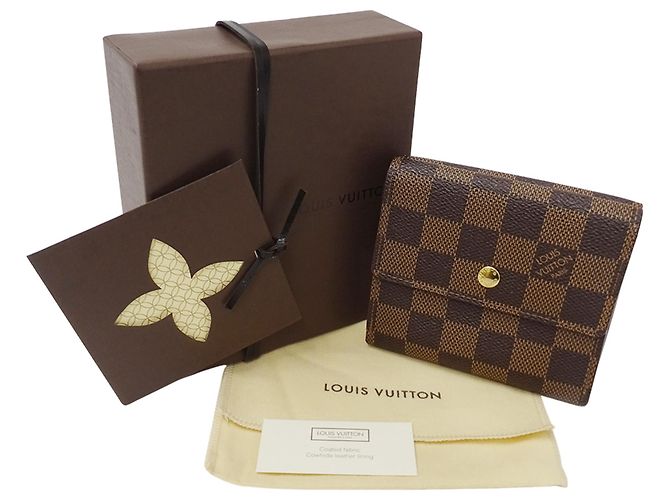 Billetera bi-fold Damier Louis Vuitton Damier ebene - vista 6