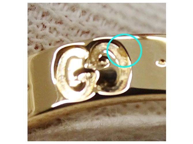 Anello Gucci Icon Slim in oro rosa e rosa D'oro - vista 10
