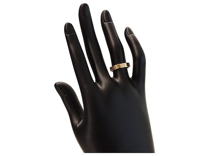 Anello Gucci Icon Slim in oro rosa e rosa D'oro - vista 8