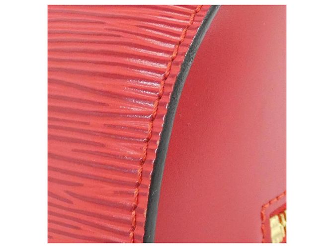 Borsa a mano Soufflot Epi Louis Vuitton Rosso - vista 3