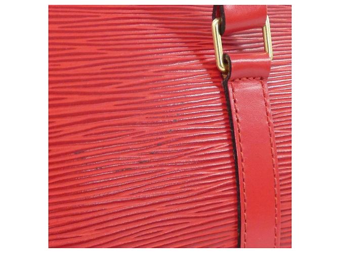 Borsa a mano Soufflot Epi Louis Vuitton Rosso - vista 4