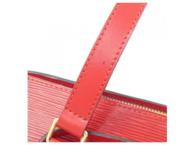 Borsa a mano Soufflot Epi Louis Vuitton Rosso - vista 9