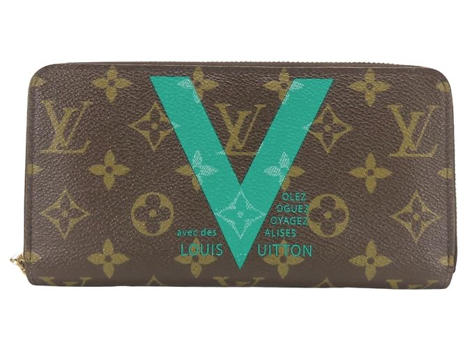 Louis Vuitton Monogramm Langbörse Braun - Ansicht 2