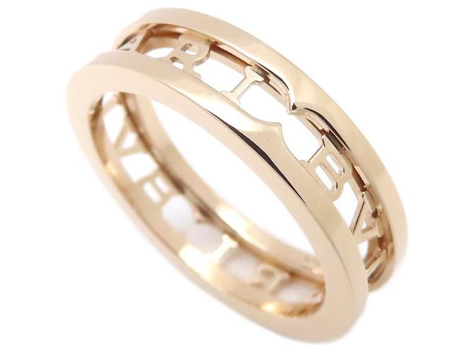 Bulgari Anello Spirale Logo B.zero1 in Oro Rosa Bvlgari - vista 2