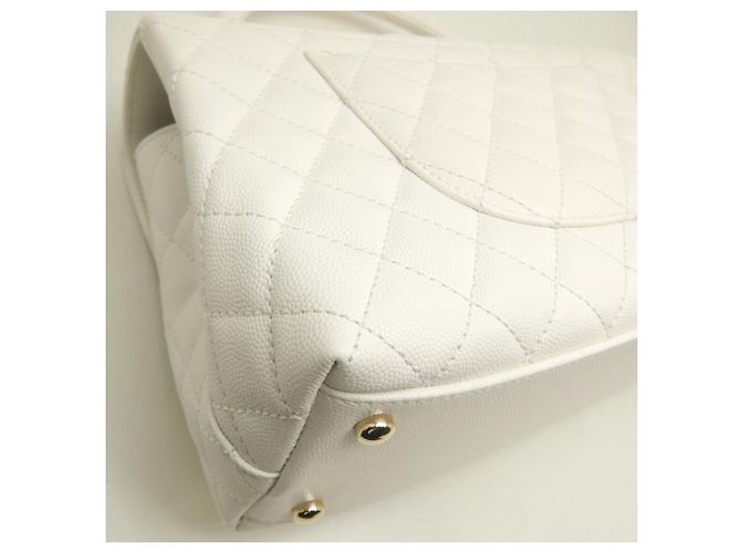 CHANEL Coco Handle 29 Handtasche Weiß - Ansicht 12