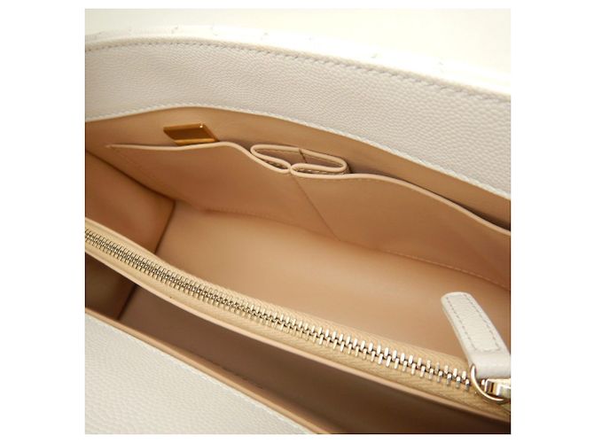 CHANEL Coco Handle 29 Handtasche Weiß - Ansicht 13