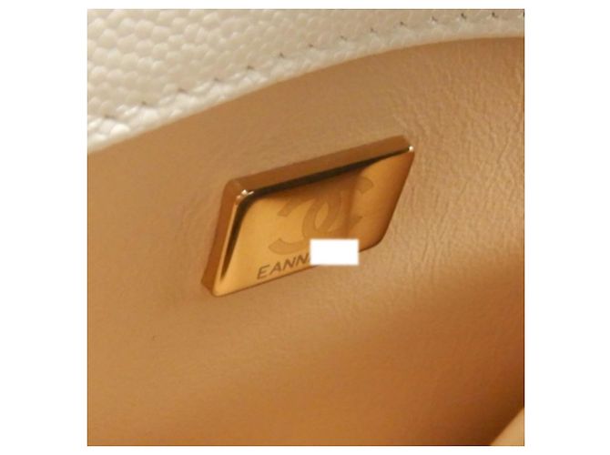 CHANEL Coco Handle 29 Handtasche Weiß - Ansicht 14