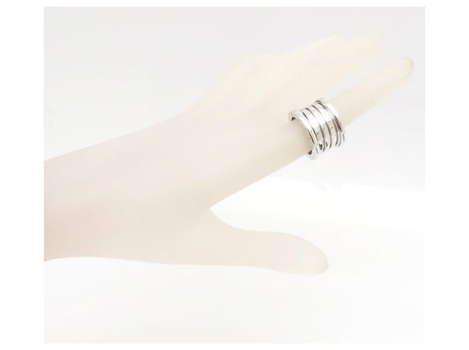 Bulgari Anello B.zero1 5 bande in oro bianco 18K Bvlgari - vista 3