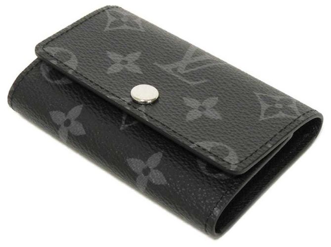 Louis Vuitton Monogram Eclipse Key Case Black - view 4