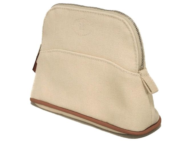 Hermès Bolide Mini Clutch Tasche Beige - Ansicht 2