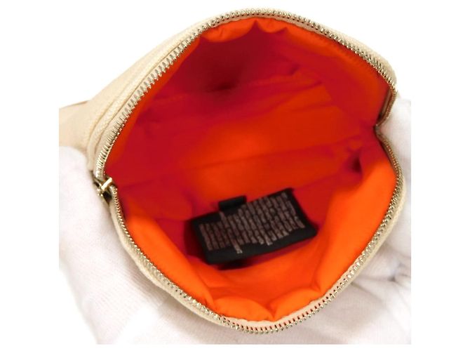 Hermès Bolide Mini Clutch Tasche Beige - Ansicht 4
