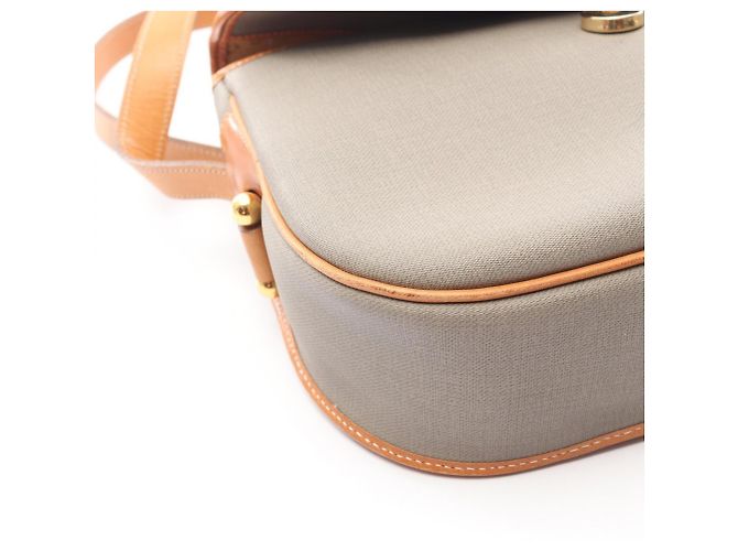 Borsa a Spalla con Logo CD Christian Dior Marrone - vista 10