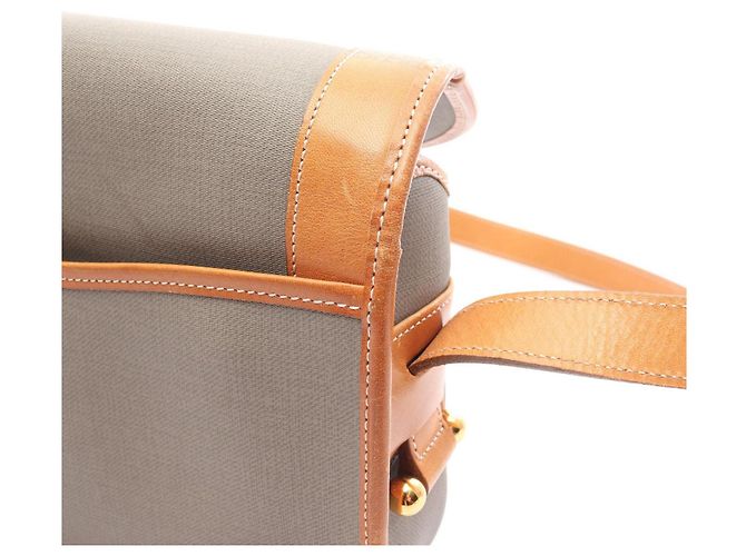 Borsa a Spalla con Logo CD Christian Dior Marrone - vista 14