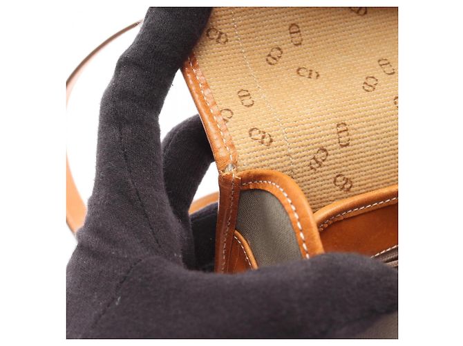 Borsa a Spalla con Logo CD Christian Dior Marrone - vista 5