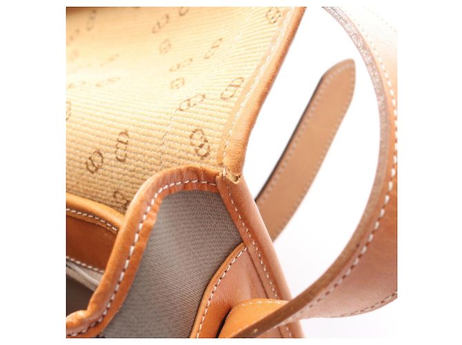 Borsa a Spalla con Logo CD Christian Dior Marrone - vista 6