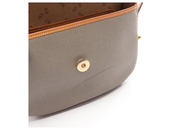 Borsa a Spalla con Logo CD Christian Dior Marrone - vista 7