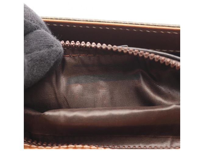 Céline Borsa a Spalla Gancini di Celine Marrone Cachi - vista 5