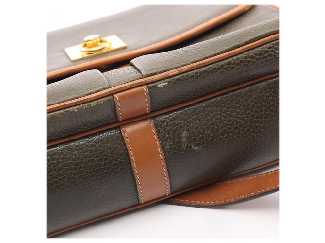 Céline Borsa a Spalla Gancini di Celine Marrone Cachi - vista 9