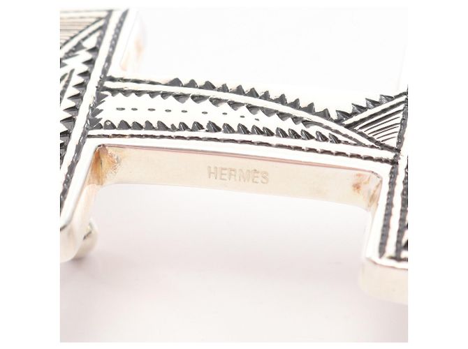 Accessorio Fibbia H Hermès Argento - vue 3
