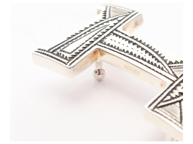 Accessorio Fibbia H Hermès Argento - vue 4