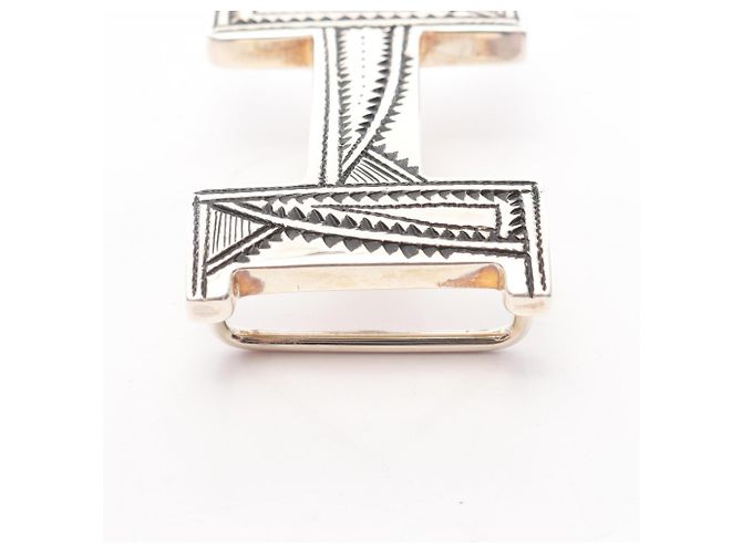 Accessorio Fibbia H Hermès Argento - vue 6
